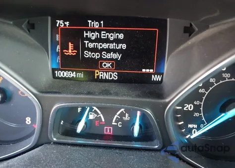 2018 Ford Escape Se z USA, uszkodzony, nr VIN 1FMCU0GD0JUA71411